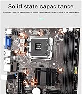 KVSERT G41 Motherboard LGA775/771 DDR2 Dual Channel 8GB 4xSATA2 1xPCI-E VGA USB view 7