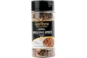 GranAroma Mulling Spice Blend, Sweet & Aromatic, Holiday Spice Blend, Potpourris & Teas (1.6 Ounce)
