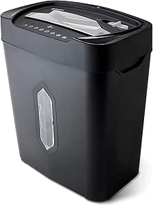 Aurora AU1230XA Anti-Jam 12-Sheet Crosscut Paper and Credit Card Shredder with 5.2-gallon Wastebasket