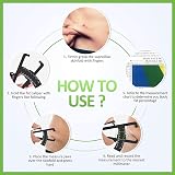 Body Fat Calipers with Chart – Fat Measure Clip + Percentage Tool view 3