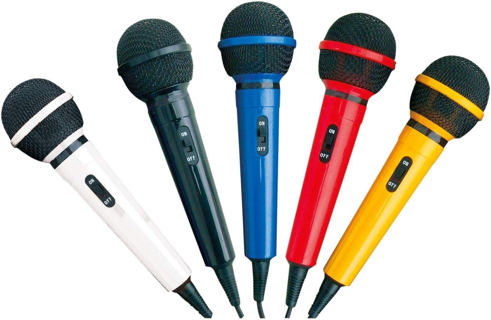 Mr EntertainerMicrophone Kit with 5 Colours of Microphones