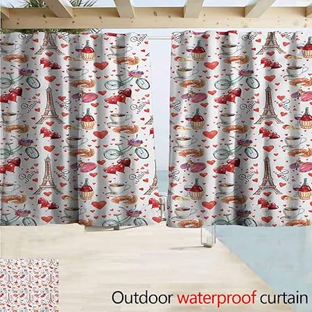 Amazon Com Xxans Kitchen Curtains Romantic Valentines Day Love