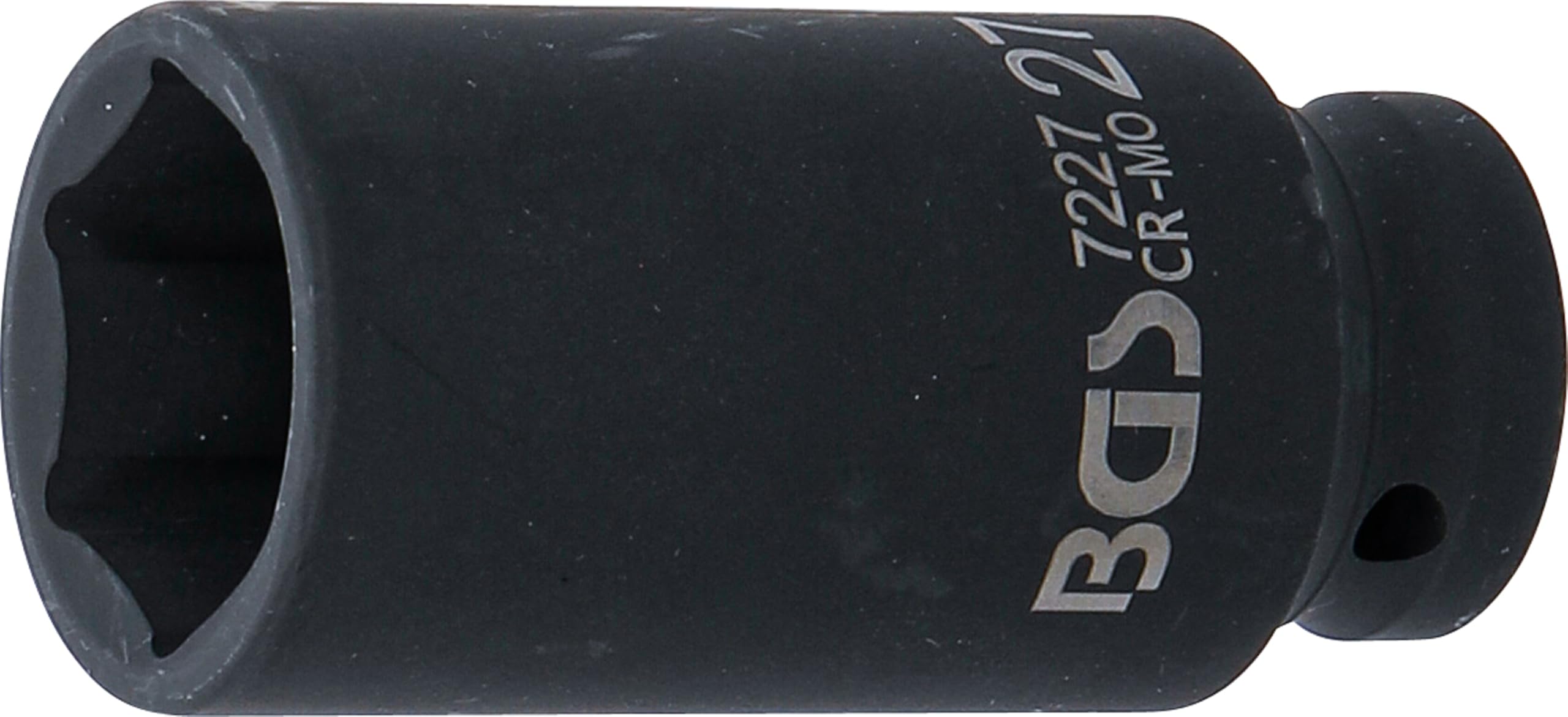 BGS 7227 | Impact Socket Hexagon, deep | 12.5 mm (1/2") Drive | 27 mm