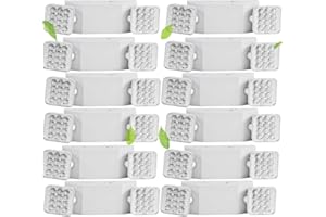 FYNGNTNY 12 Pack LED Emergency Light Fixture, Commercial Emergency Lights with Battery Backup, Square Two Head Adjustable LED Emergency Lighting for Power Failure Business, Emergency Exit Light AC 110V-277V