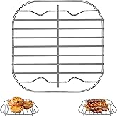 GWYXC 8''×8'' Air Fryer Wire Rack for Gourmia GAF716 GAF798 7QT Air Fryer, Food Grade Stainless Steel Air Fryer Replacement P