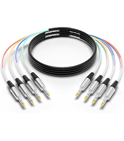 Amazon.com: Monoprice 8-Channel 1/4-Inch TRS Male to 1/4-Inch TRS