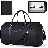 Garment Bag for Travel Convertible Carry On Garment Bag Large Travel Duffel Bags for Women 2 in 1 Hanging Suitcase Suit Travel Bags for Women & Men 3pcs Set