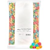 Albanese Candy, Sour Gummi Poppers, 4.5-pound Bag | Super Sour, Soft and Chewy Gummies, Gluten Free, Fat Free | Blue Raspberry, Lemon and More | Perfect for Birthday Parties