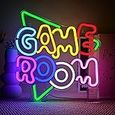Gameneon Green Game Room Neon Sign Gaming Led Signs for Gamer Room Decor Dimmable Gaming Neon Led Wall Art Gamer Gifts for Men, Teen Boys, Kids, Birthday Party Decorations Usb Powered 16.14"X10.24"