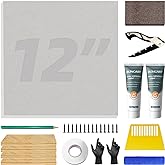 Drywall Repair Kit,Drywall Repair Panel 12&rdquo; x12&ldquo;,Drywall Patch Kit Large Hole,Sheetrock Repair Kit,Wall Surface Large Hole Fill Quick and Easy Solution