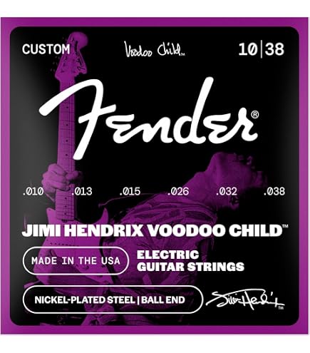 Amazon.com: Fender Hendrix Voodoo Child Electric Guitar Strings