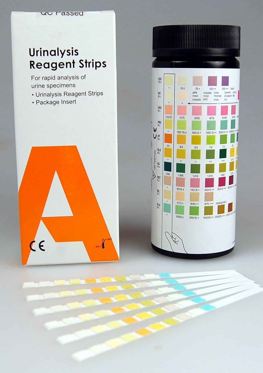 ALLTEST 10 Parameter Professional GP Urinalysis Multisticks Urine Test