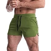 EVERWORTH Men's 5 Inch Inseam Workout Shorts Athletic Gym Shorts Bodybuilding Short Shorts Casual Running Shorts