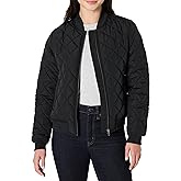Amazon Essentials Women's Regular-Fit Quilted Bomber Jacket