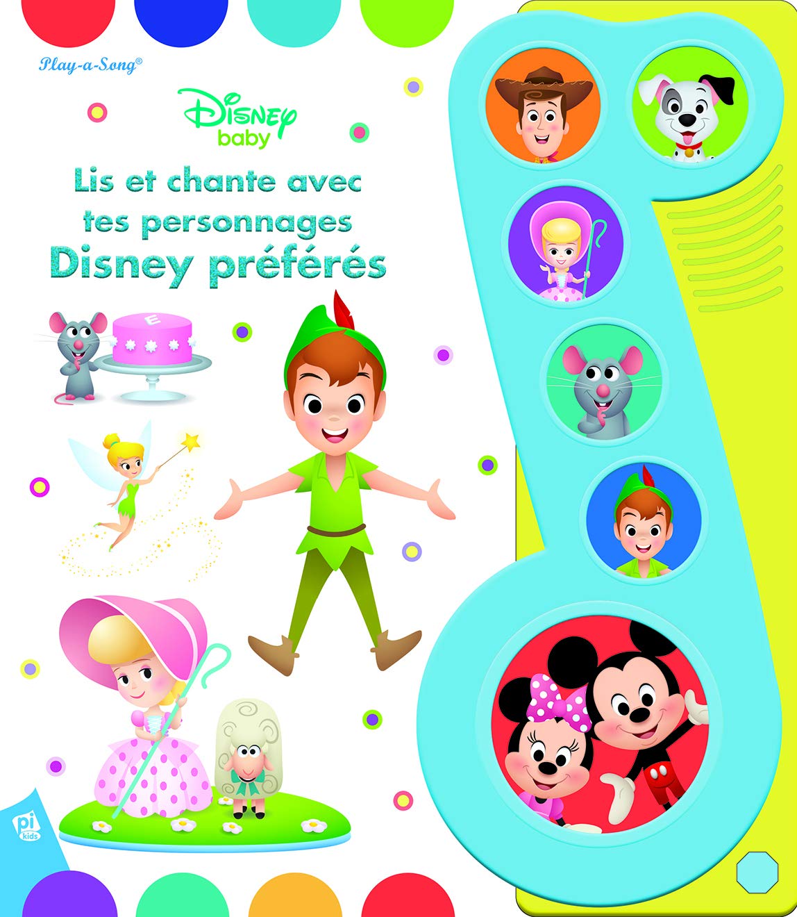 Amazon Fr Lis Et Chante Avec Tes Personnages Disney Preferes Pi Kids Livres