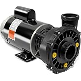 3721221-1D 2-Speed Spa Pump 56-Frame Side Discharge 230V, 2HP Hot Tub Bath &amp; Spa System, Replacement Water Pump