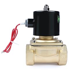 U.S. Solid 1 1/2" Solenoid Valve - 12V DC Brass
