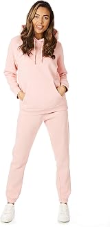 Light & Shade Rose Fleece Joggers XS Drawstring Waist Tapered Bottoms view 4
