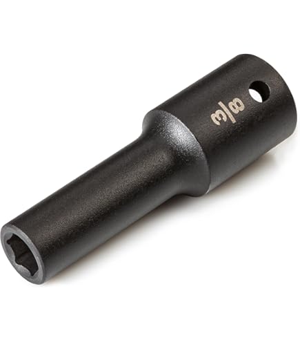 GEARWRENCH 3/8" Drive 1/2" 6-Point Deep Impact Socket - SAE Professional Grade