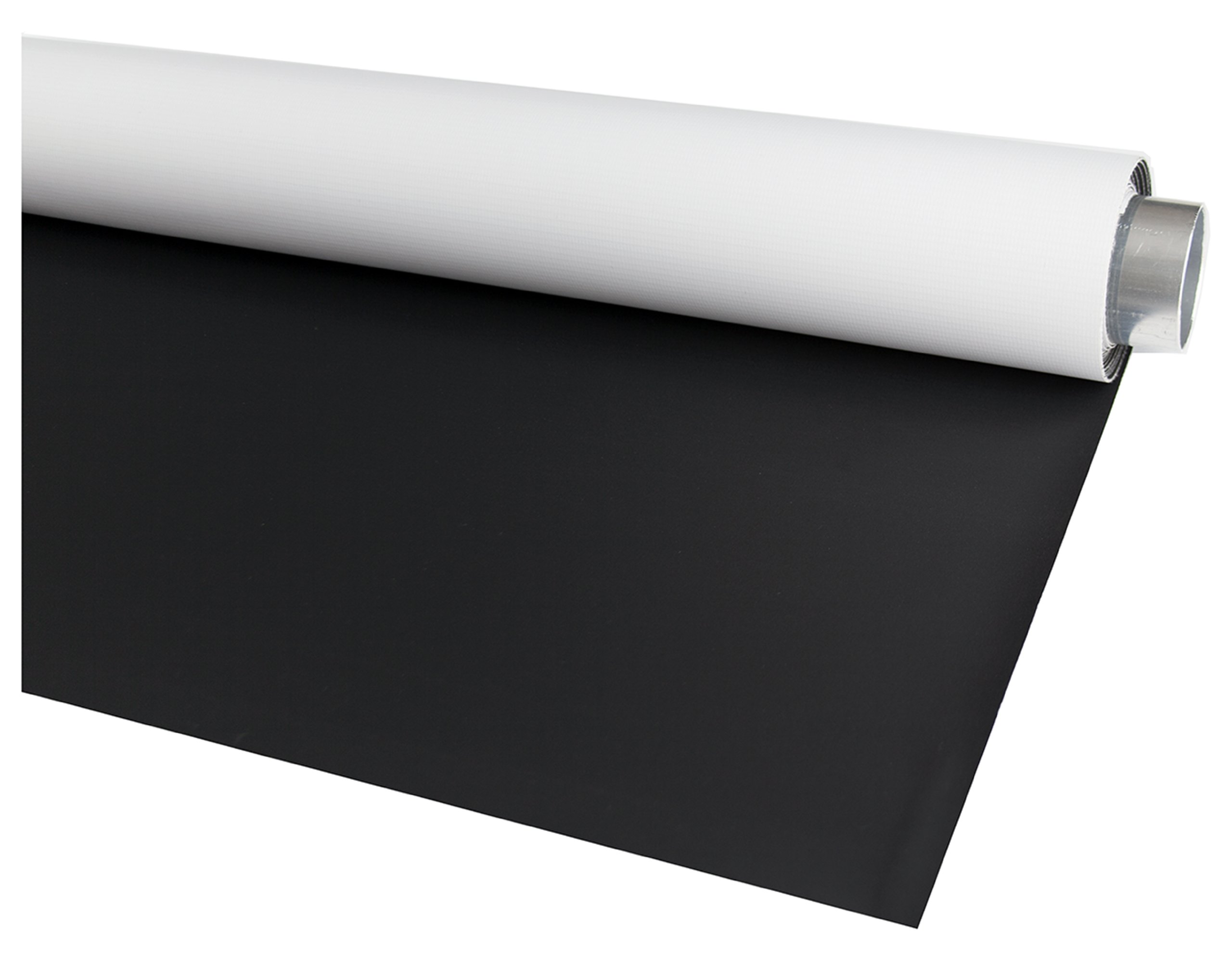 Bessel BW2.0x3 2m x 3m Home Studio Photographic Vinyl Background - Double Sided - Matt Black / White