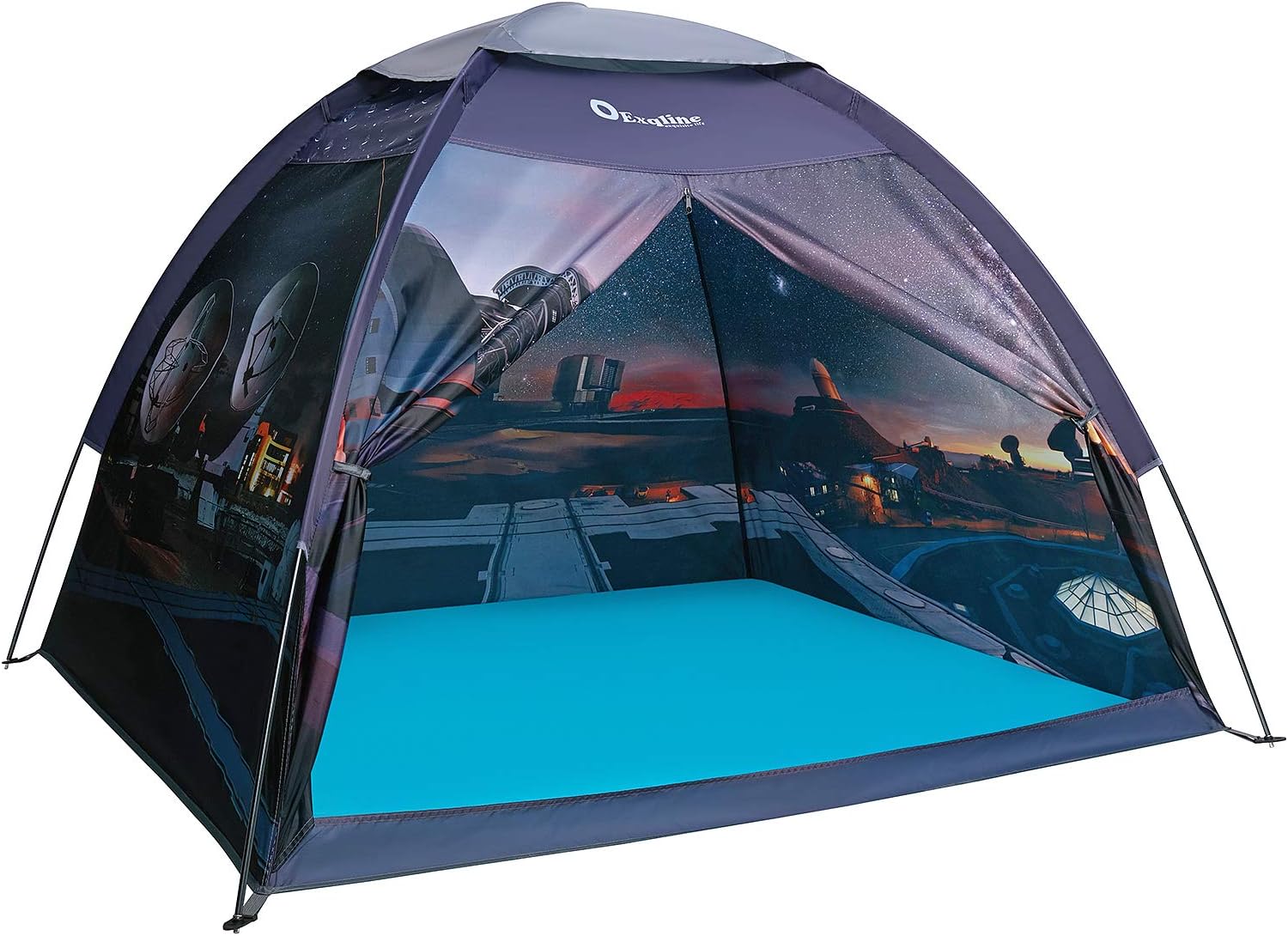 Exqline Kids Play Tent Indoor Large Space Theme Play Tent