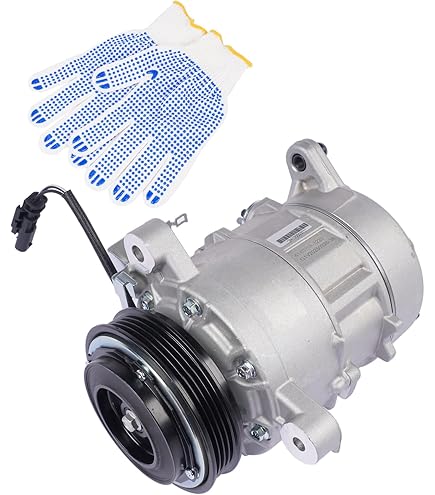 Aspligo Air Conditioner AC Compressor Fits For Cadillac Escalade ESV EXT, For Chevrolet Silverado Suburban Tahoe Avalanche Colorado, For GMC Sierra Yukon XL Canyon, Hummer H2 H3, Replaces 10364873