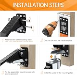 SOLEJAZZ Workbench Caster Kit 400KG Heavy Duty 4-Component Stainless Caster view 5