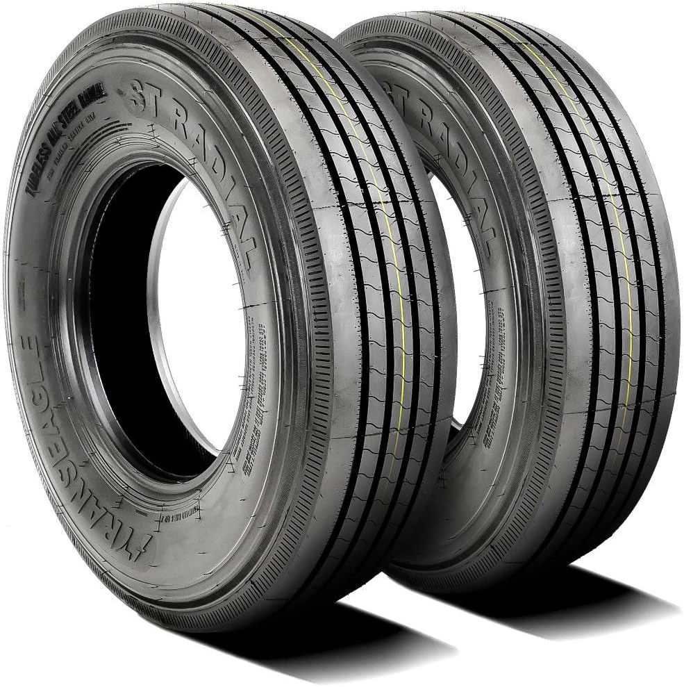 Transeagle ST Radial All Steel Heavy Duty Premium Trailer Tires 14 Ply