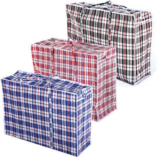 Bolsa Almacenamiento con Cremallera y Asas Bolsa de Cremallera a