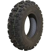 Stens 160-635 Kenda Tire, 4.10" x 3.50"-6" Polar Trac, 2-Ply,Black | OEM replacement, replaces Kenda 073980616A1 21500061, for outdoor power equipment, 285 Max Load Capacity, K398A, 160-635