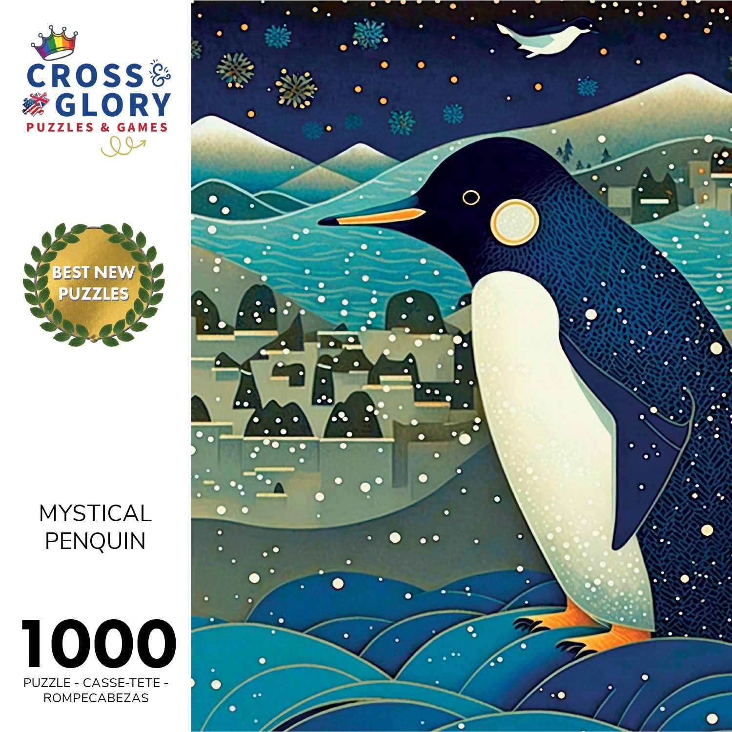 Mua Cross & Glory - Mystical Penguin - 1000 Piece Jigsaw Puzzle for ...