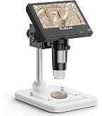 Kids Educational Microscope 4.3-inch Digital Microscope With HD Screen - 50x To 1000x Magnification For Hobbyists & DIY Projects Portable Digital Magnifier