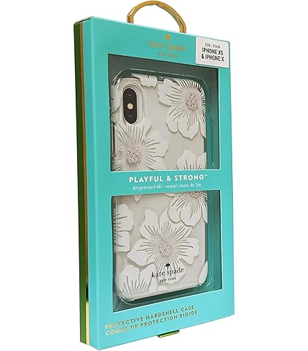 Amazon.com: kate spade new york Silver/Black Striped Wrap Case for