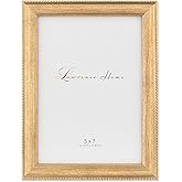 Lawrence Frames Classic Bead Picture Frame, 5x7, Gold