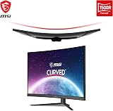 MSI G27C4X 27" Curved Gaming Monitor VA LED 1080p 1ms 250Hz HDMI DisplayPort view 2