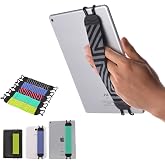 TFY Security Hand Strap Holder for Tablets Anti-Drop Secure Grip Black 1 pc | Compatible with iPad mini 6/pro 9.7 | Anti-drop protection | Works with/without case | Ideal for in-car use/reading