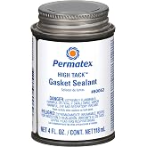 Permatex 80062 High Tack Gasket Sealant, 4 oz., Black