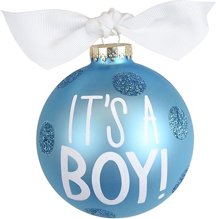 its a boy ornament