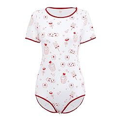 FYMNSI Adult Baby Diaper Lover (ABDL) Button Crotch
