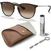 Ray-Ban RB4171 ERIKA CLASSIC Phantos Shaped Sunglasses for Men & Women with Official RAYBAN Eyewear Kit