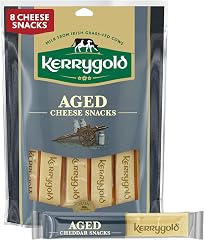 Kerrygold Grass-fed Aged Irish Cheddar Cheese Sticks, 6 OZ