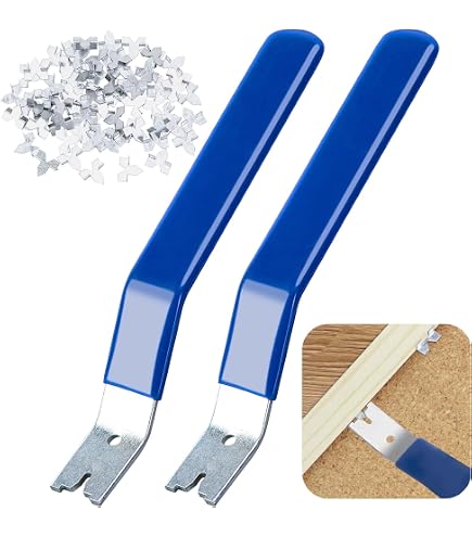 Picture Framing Supplies Glazier's Point Driver Tool With 100 Push ...