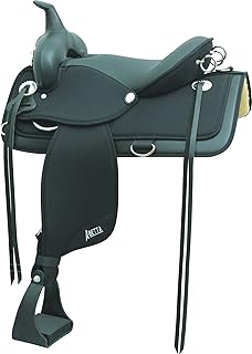 Amazon Com Abetta Gaited Western Trail Saddle 17in Sports