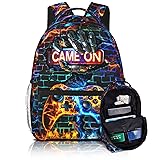 Nebcog School Backpack for Boys Gamer Boys Backpack