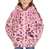 GRACE KARIN Girls Fleece Jacket Zip Up Sherpa Coat Kids Fall Hoodie Fuzzy Sweatshirt Size 5-14