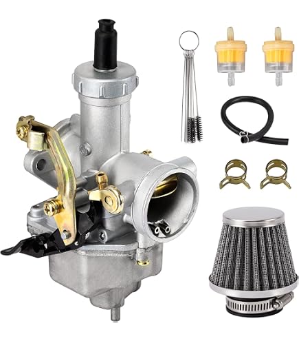 Cylinman PZ27 Vergaser-Set – Passend Für Honda ATV/Quad 125cc–250cc, Inkl. Gaszug & Luftfilter