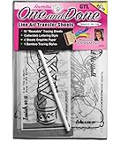 G.T. Luscombe Company, Inc. One & Done Line Art Trace and Transfer Sheets – Favorites | Reusable Line Art & Lettering Styles Transfer Sheets, Graphite Paper, Stylus | Bible Journaling Drawing Set