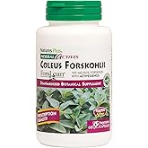 NaturesPlus Herbal Actives Coleus Forskohlii - 60 Vegetarian Capsules - Gluten Free - 60 Servings