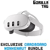 Meta Quest 3 512GB | Virtual Reality &mdash; VR Headset &mdash; Gorilla Tag Bundle | Includes 512GB headset, 2 controllers, charging cable and power adapter for gaming, fitness and entertainment