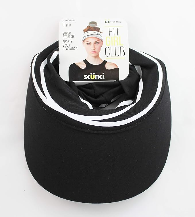 Scunci Sporty Visor Headwrap at Amazon Women’s Clothing store